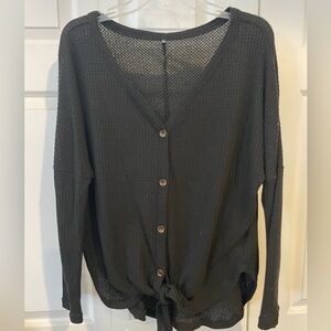 Women’s long sleeve knit top